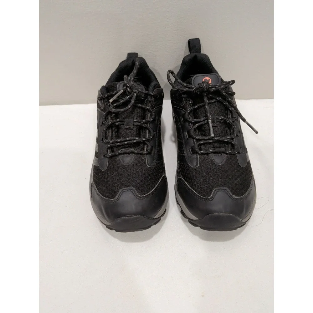 Merrell Moab Speed 2 Low MK267690  Black Waterproof Shoes big Kid  Sz 6